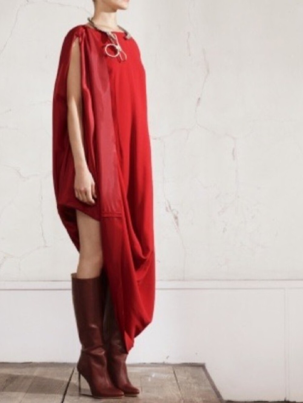 Maison Martin Margiela for H&M limited edition red gown - Picture 8 of 8